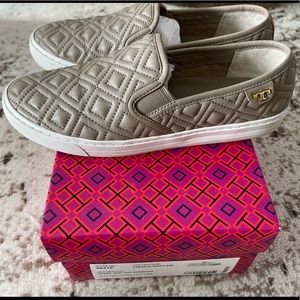 Tory Burch Quilted Sneaker (Quilter Napa Leather)